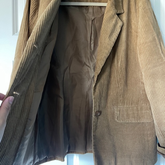 Dress Barn Brown Corduroy Blazer - Picture 3 of 4